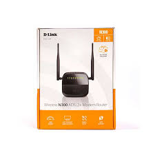 مودم وایرلس دو آنتن بی‌ سیم دی لینک DSL-124 D-Link